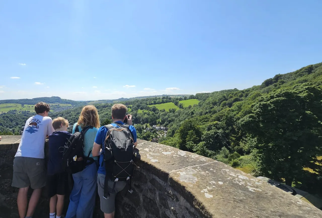 Summit park and views at Heights of Abraham