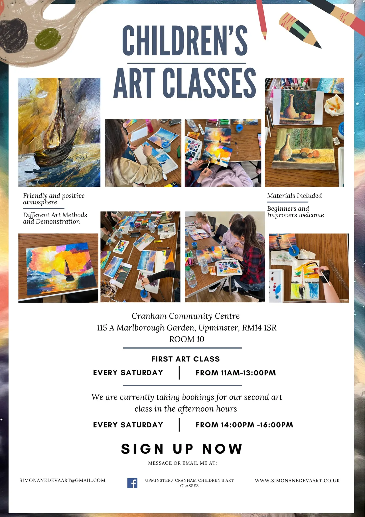 Children's Art Classes- Simona Nedeva Art