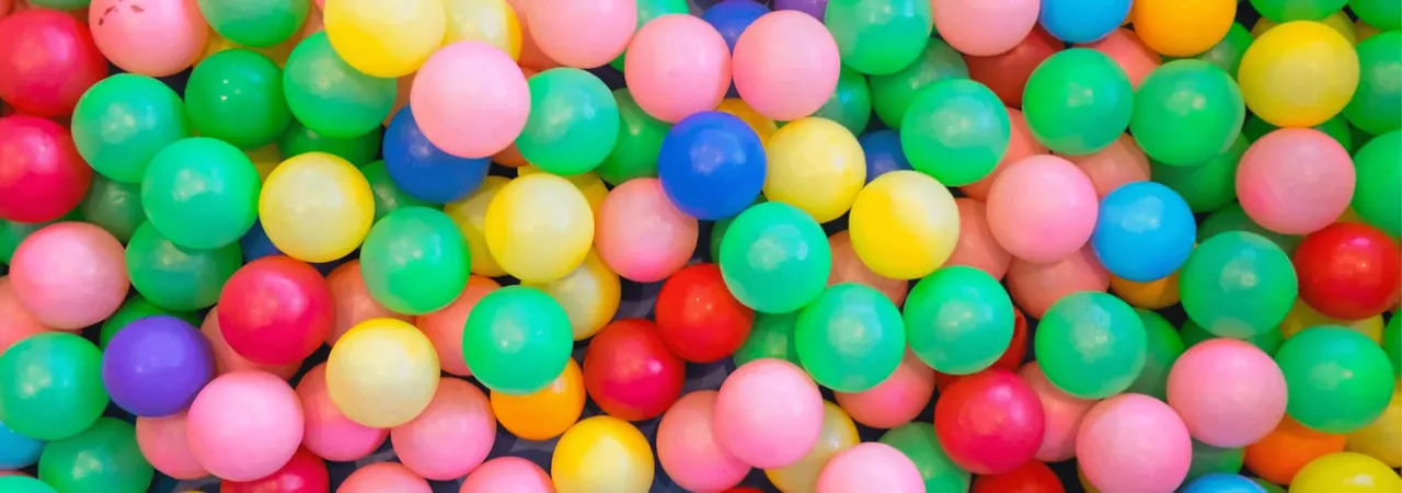 Wide soft-play header at Freddy's Play Kingdom