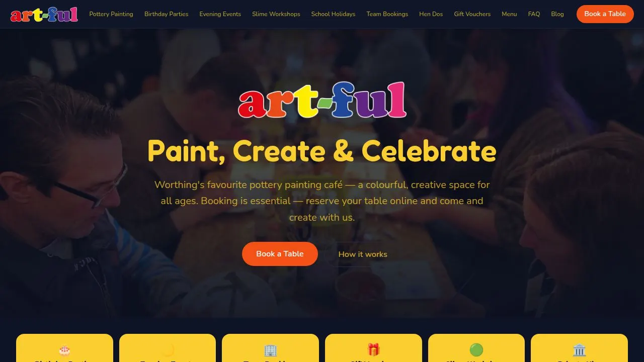 art-ful Pottery Café