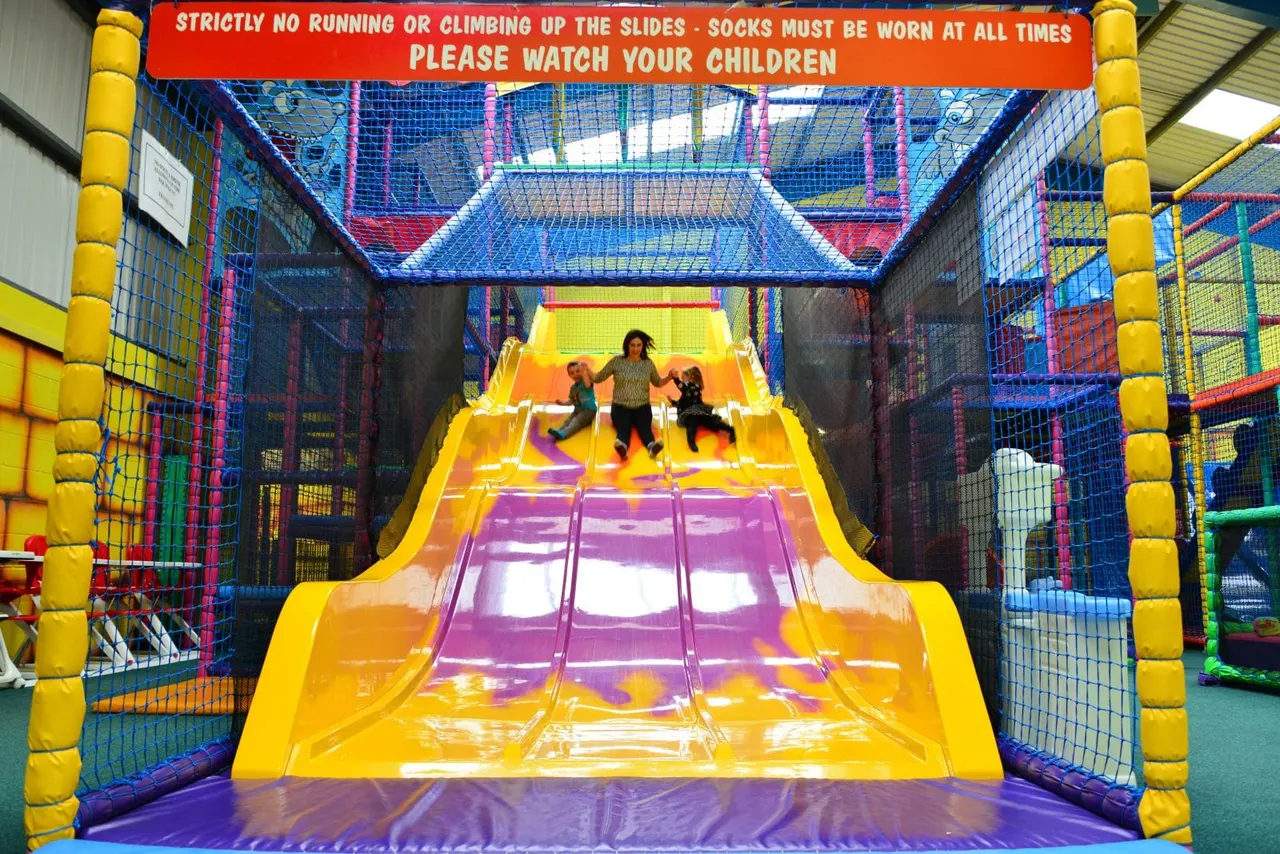 Soft play frame at Playmania Mansfield