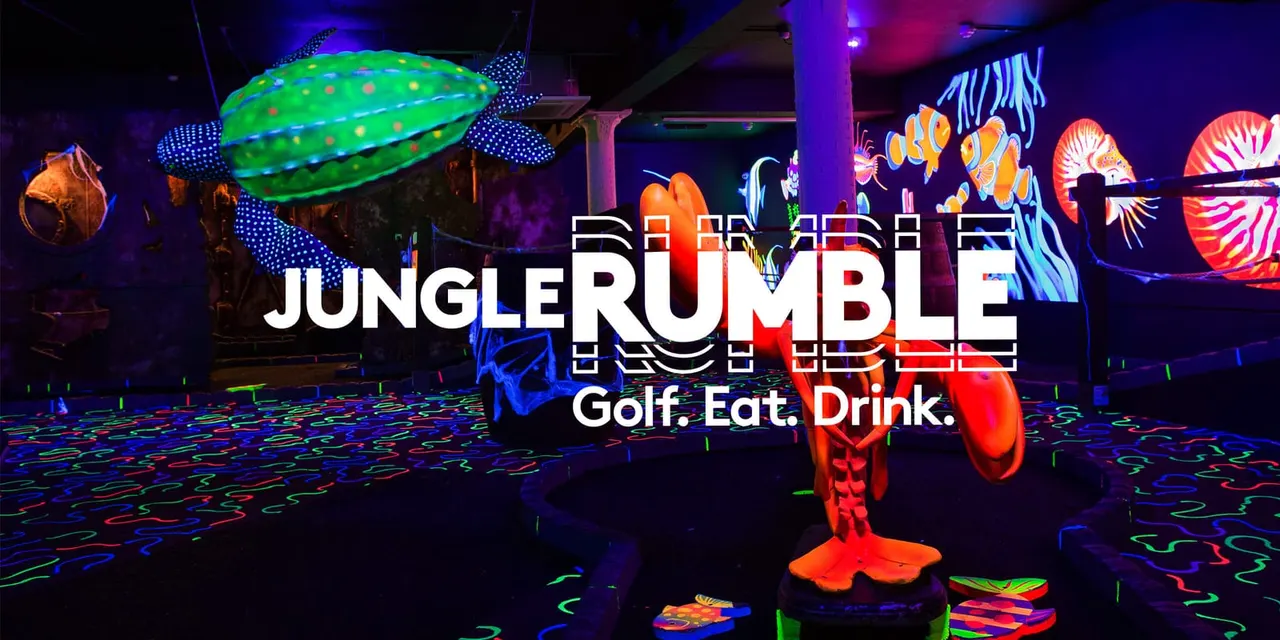 Jungle Rumble Adventure Golf Birmingham
