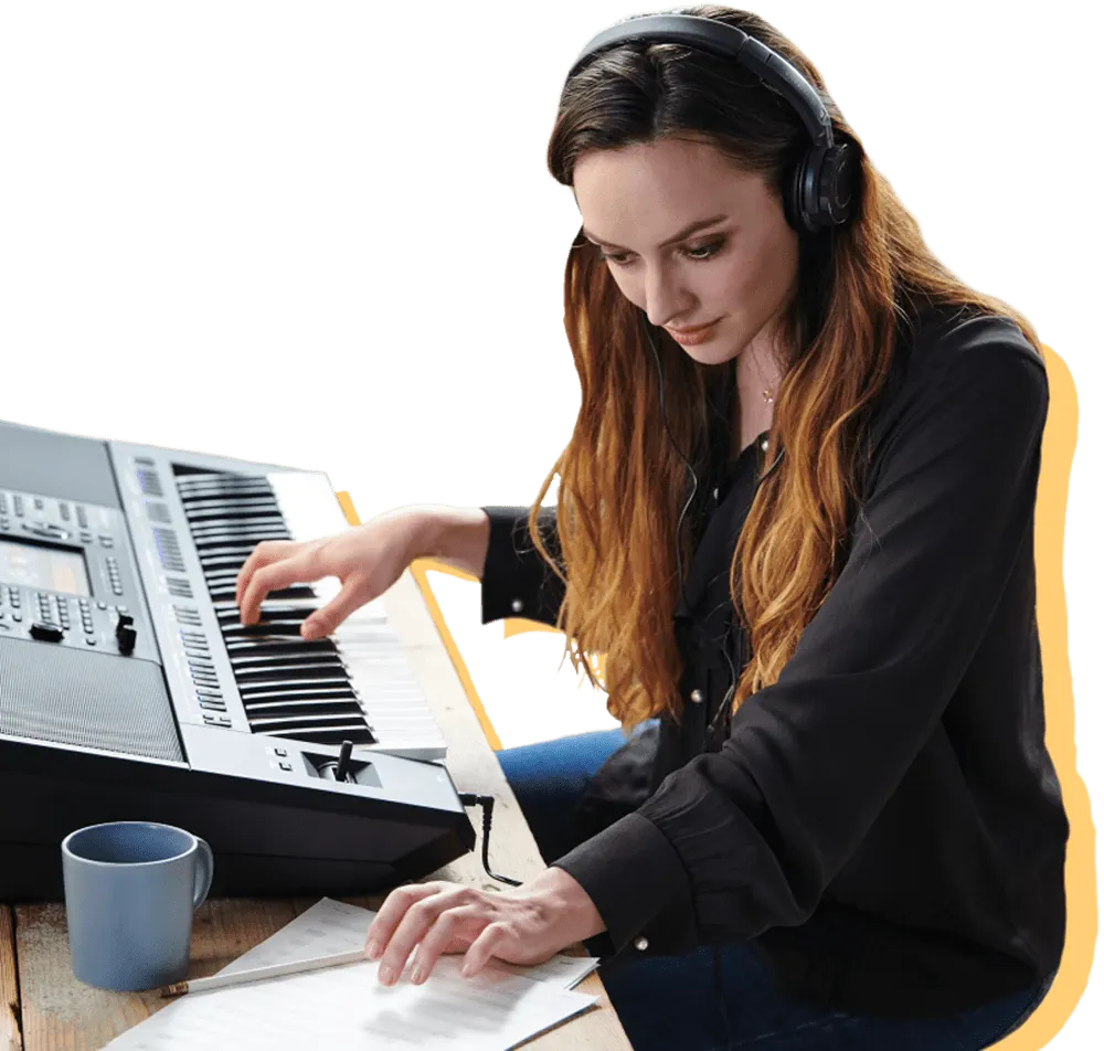 This is a designed graphic — it appears to be a promotional or instructional image with a studio-like setup and professional lighting, not a candid photograph of actual venue activity.

GRAPHIC