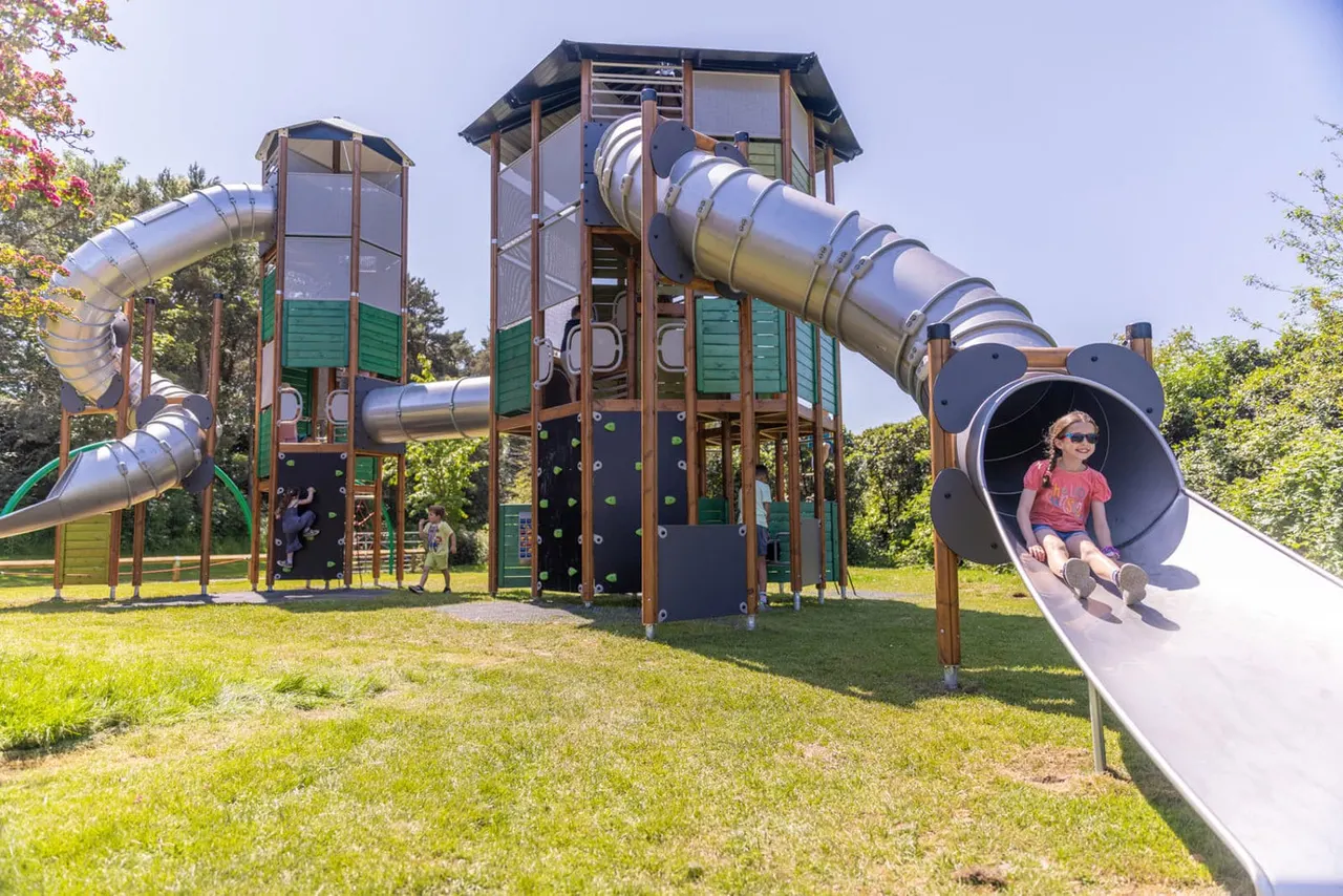 Tree-top adventure play at National Water Sports Centre