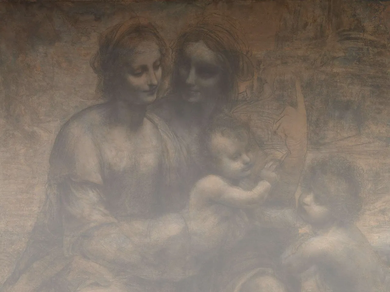 This is a designed graphic — a classical artwork or painting reproduction, not a photograph.

GRAPHIC