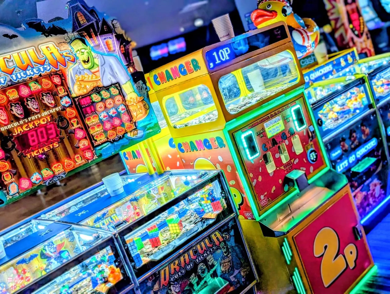 Discobowl Nottingham arcade floor games