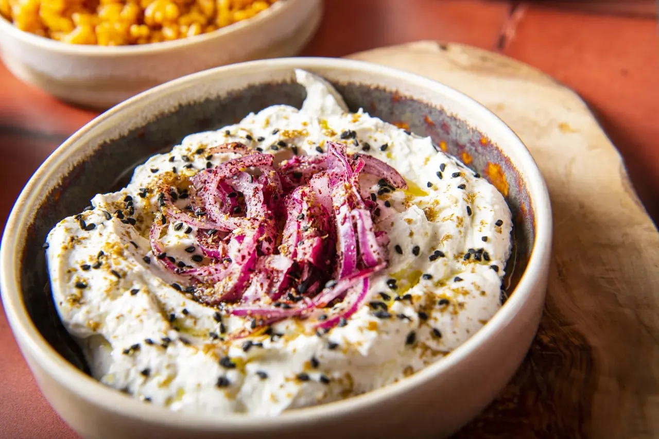 Zhug Lebanese style plates
