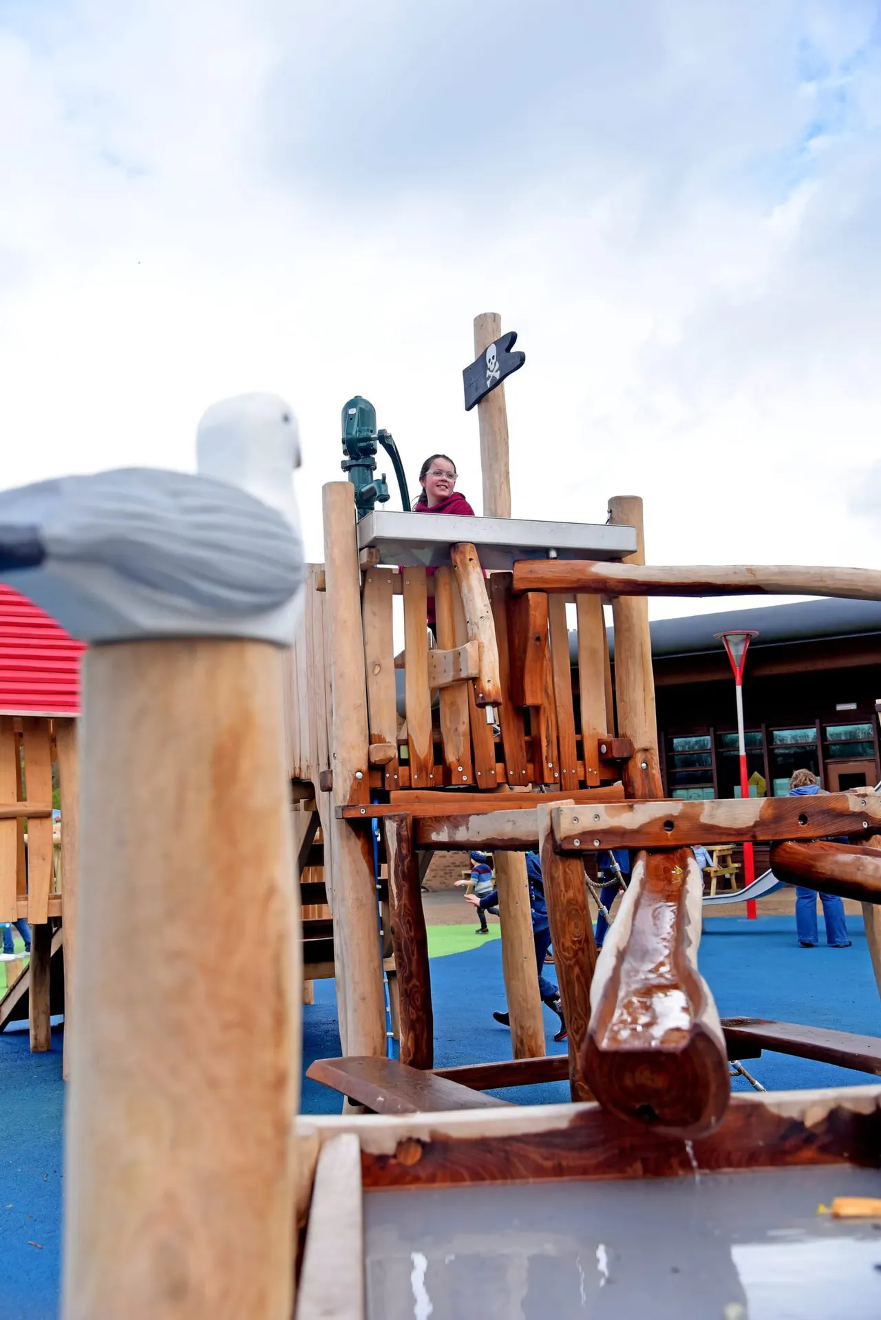 Children exploring outdoors at Conkers