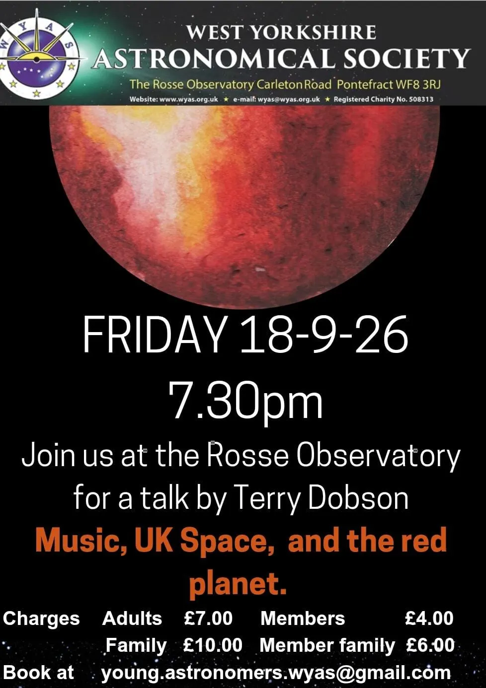 West Yorkshire Astronomical Society