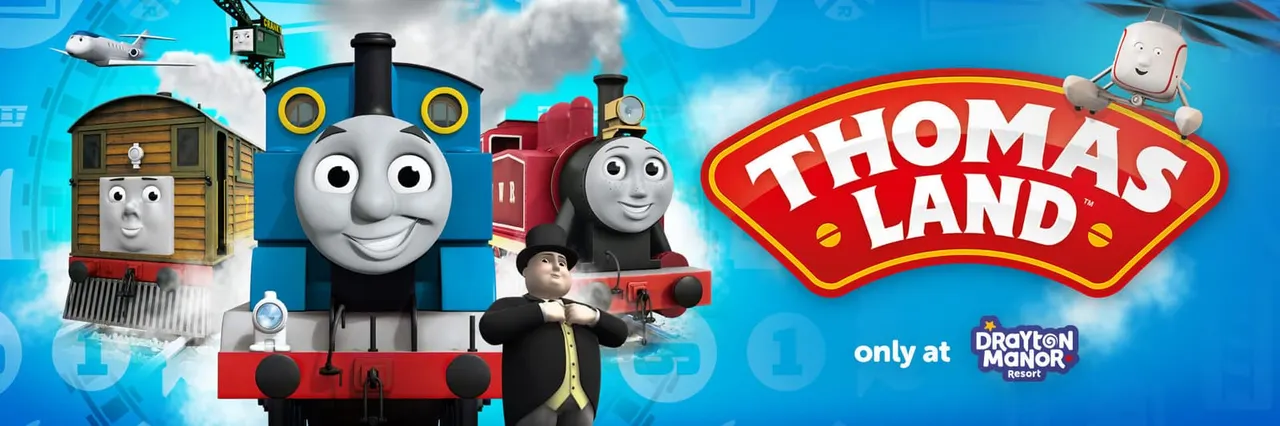 Thomas Land trains and Sodor rides at Drayton Manor